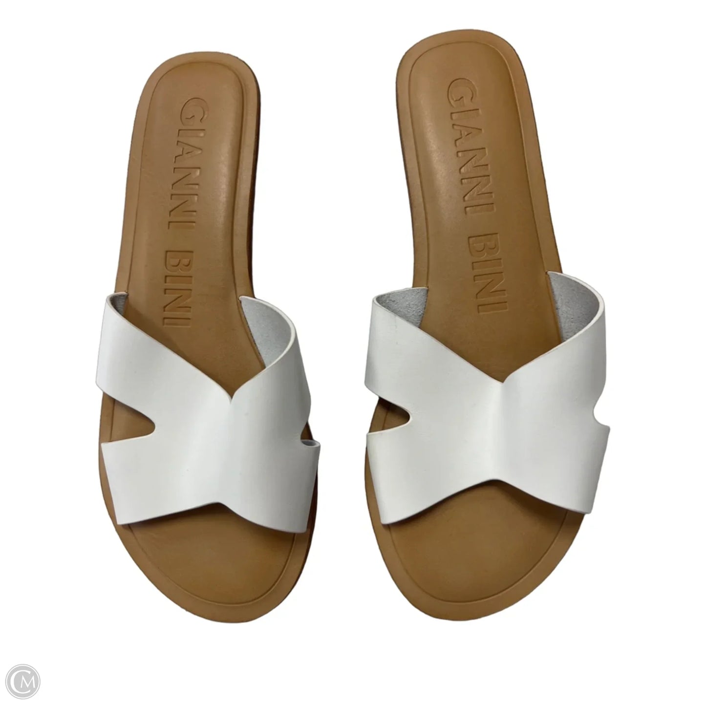 Sandals Flats By Gianni Bini In White, Size: 7