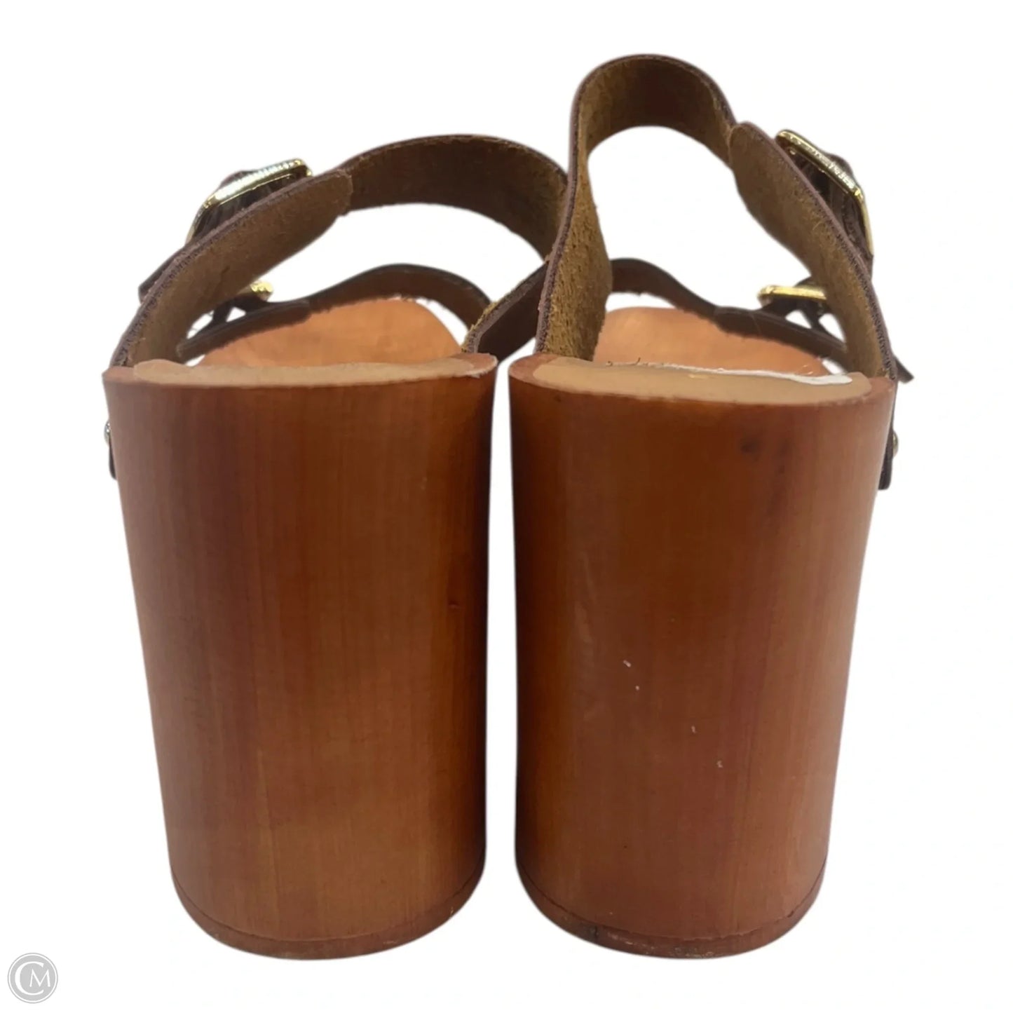 Shoes Heels Block By Madden Girl In Brown, Size: 9