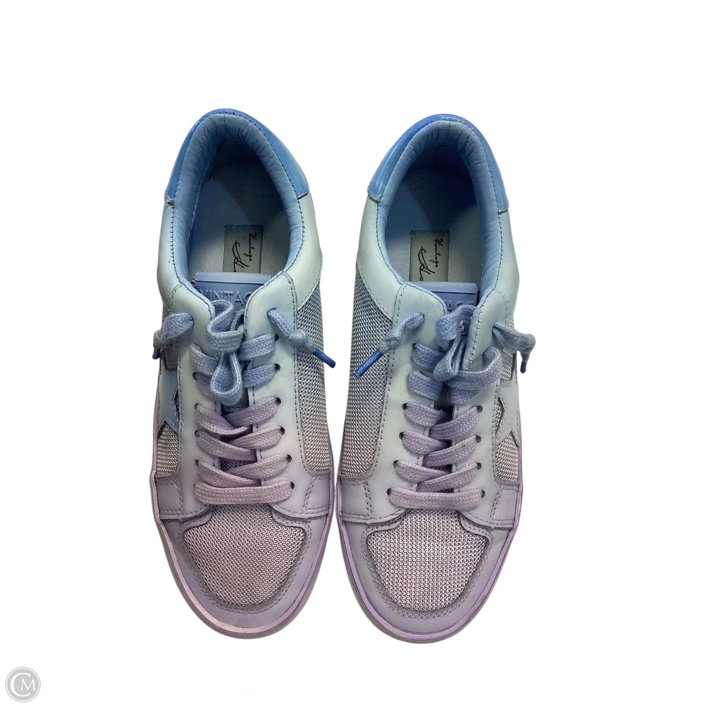 Shoes Sneakers By Vintage Havana In Blue & Purple, Size: 6