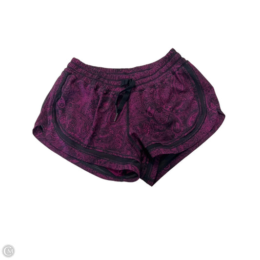 Athletic Shorts By Lululemon In Green, Size: 6