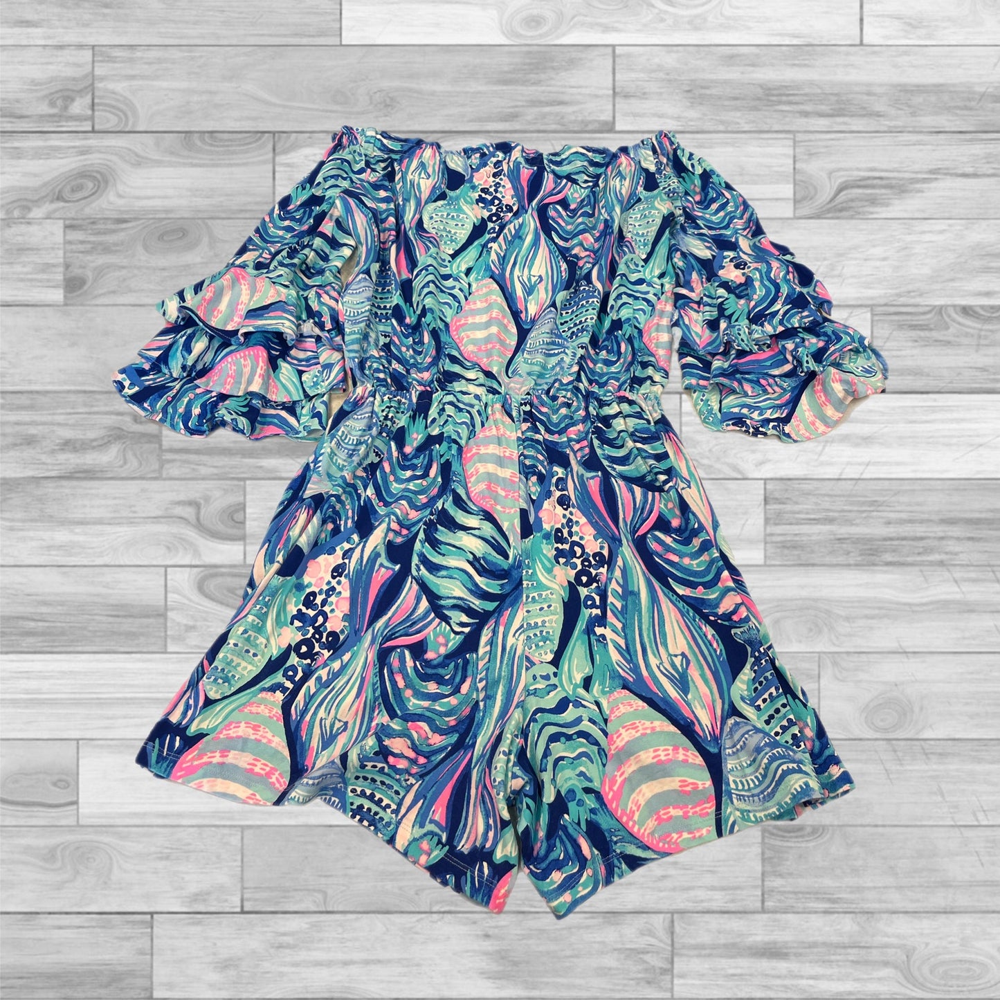 Romper Designer By Lilly Pulitzer In Multi-colored, Size: Xs