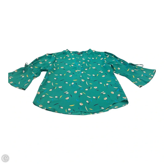 Top Long Sleeve By 41 Hawthorn In Green, Size: Sp