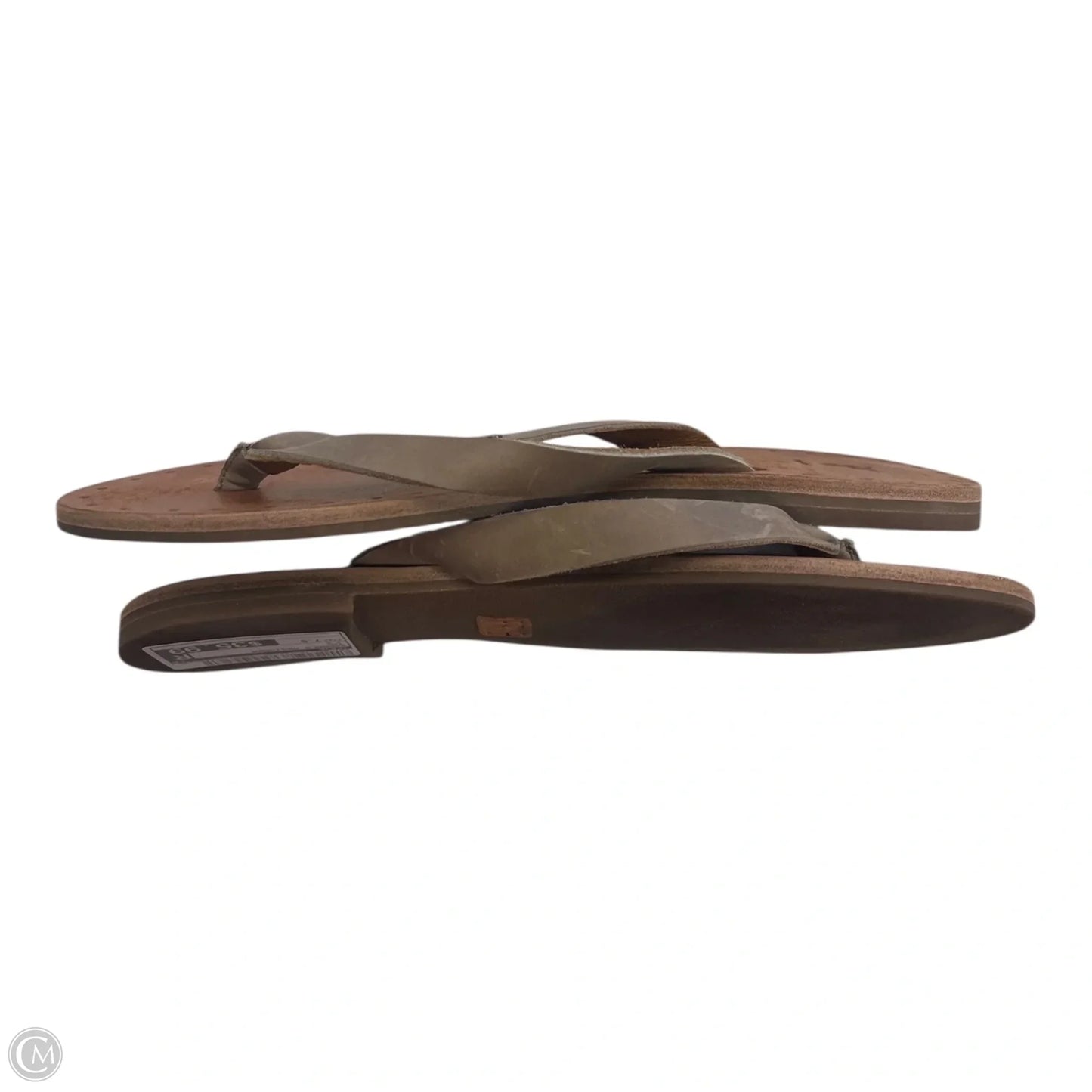 Sandals Designer By Frye In Tan, Size: 7.5