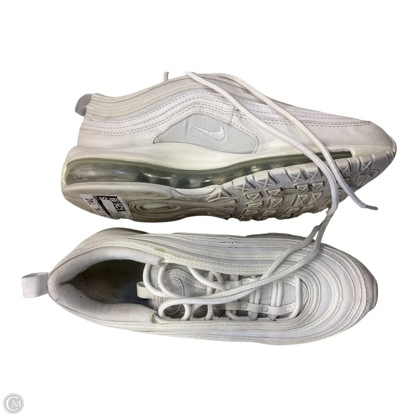 Shoes Sneakers By Skechers In Silver, Size: 7.5