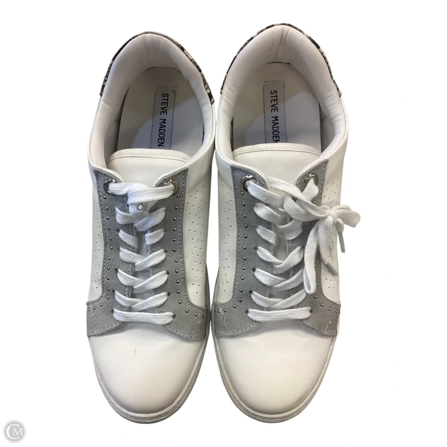Shoes Athletic By Steve Madden In White, Size: 10