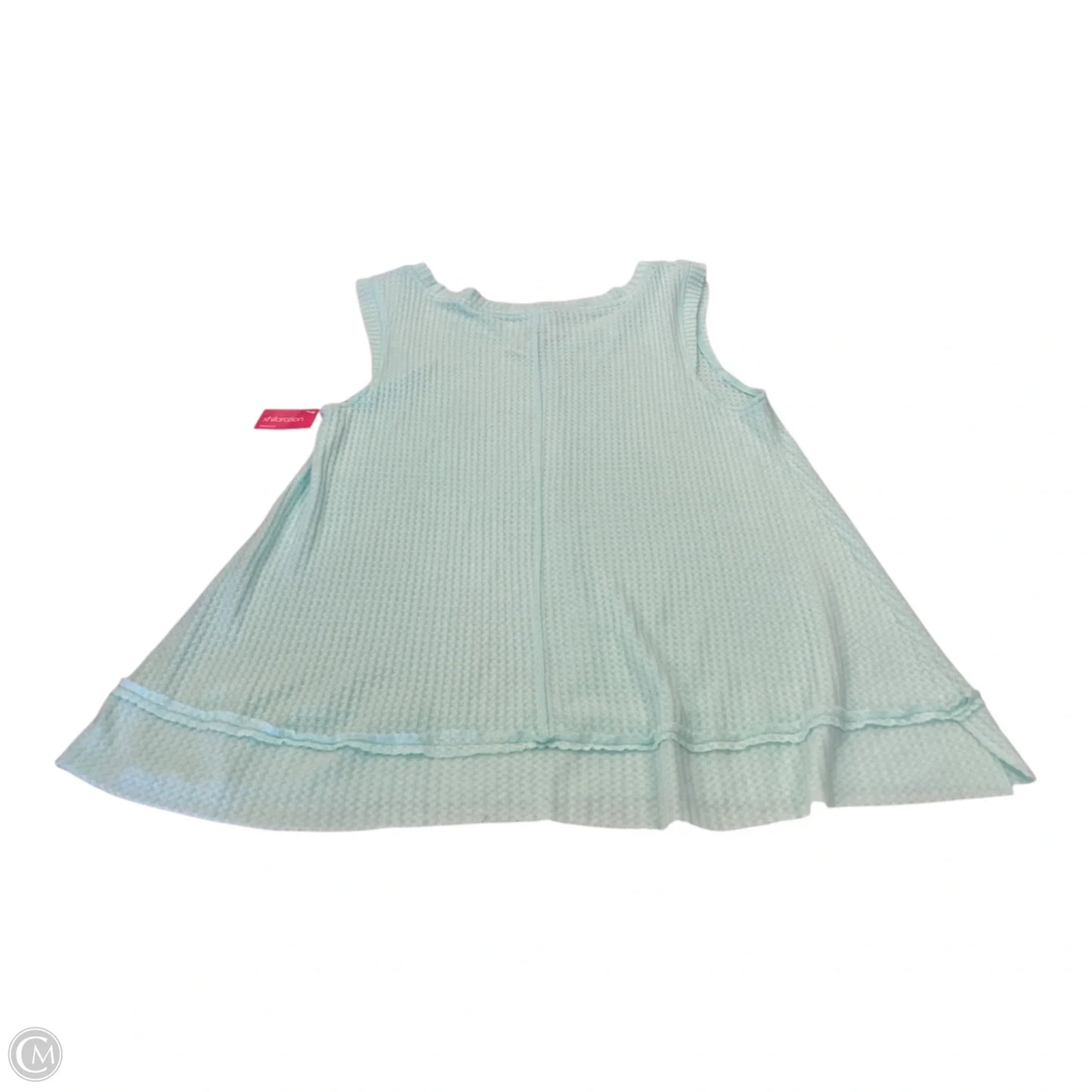 Top Sleeveless By Xhilaration In Green, Size: L