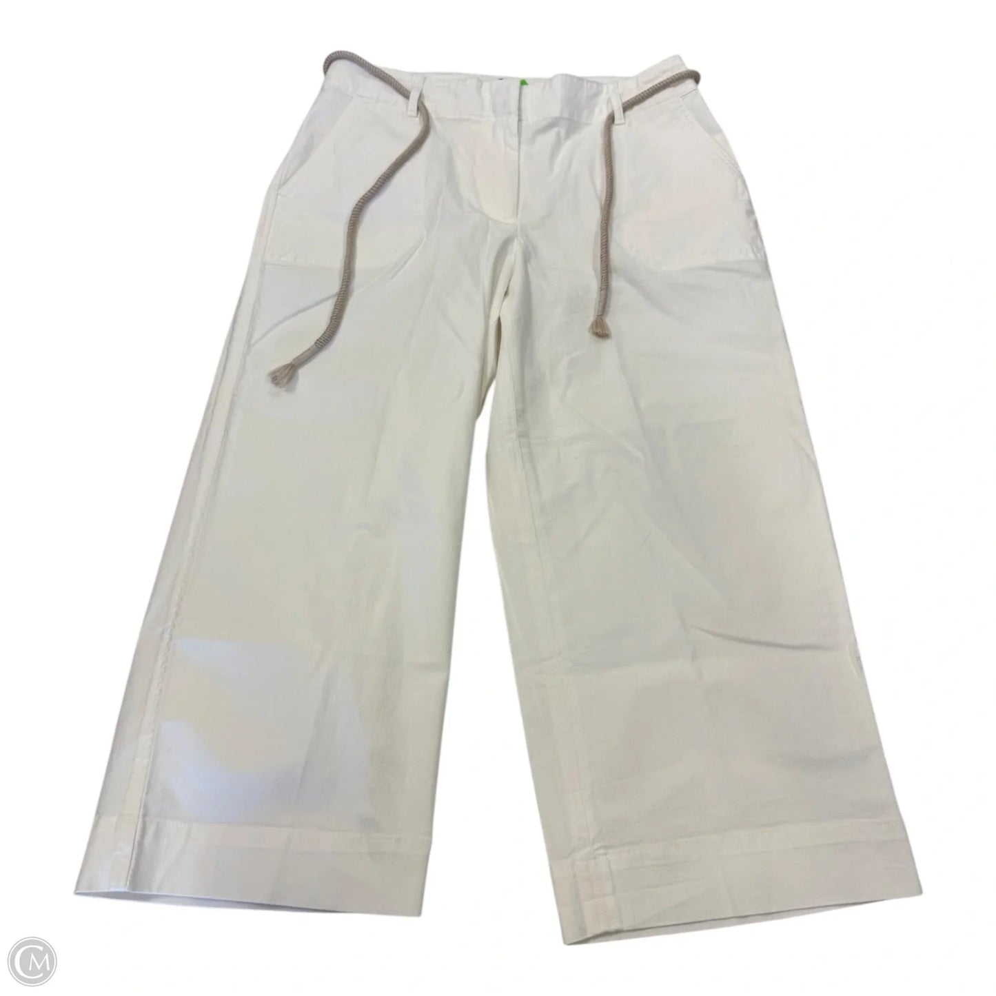 Capris By Talbots In Cream, Size: 8p