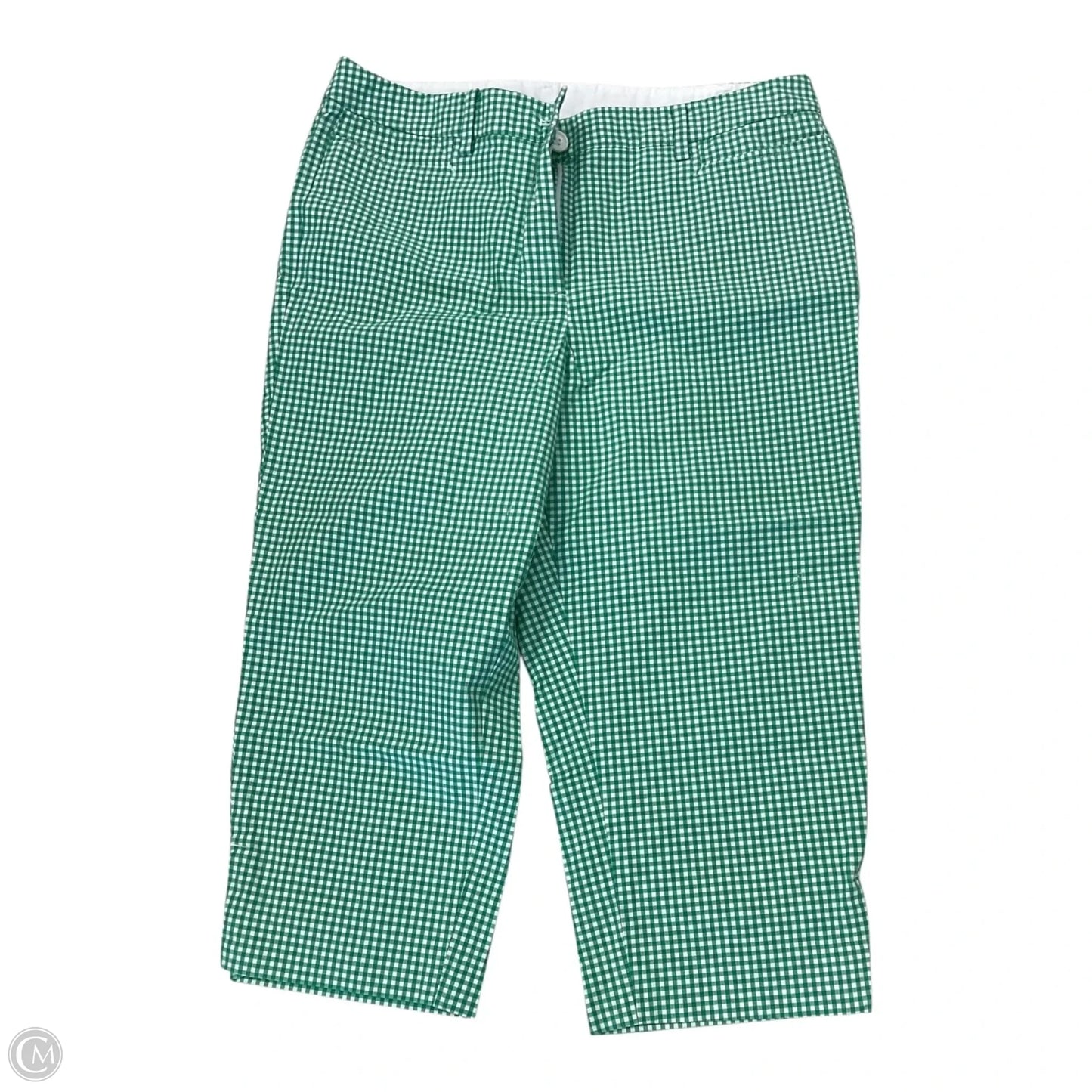 Capris By Talbots In Plaid Pattern, Size: 10p