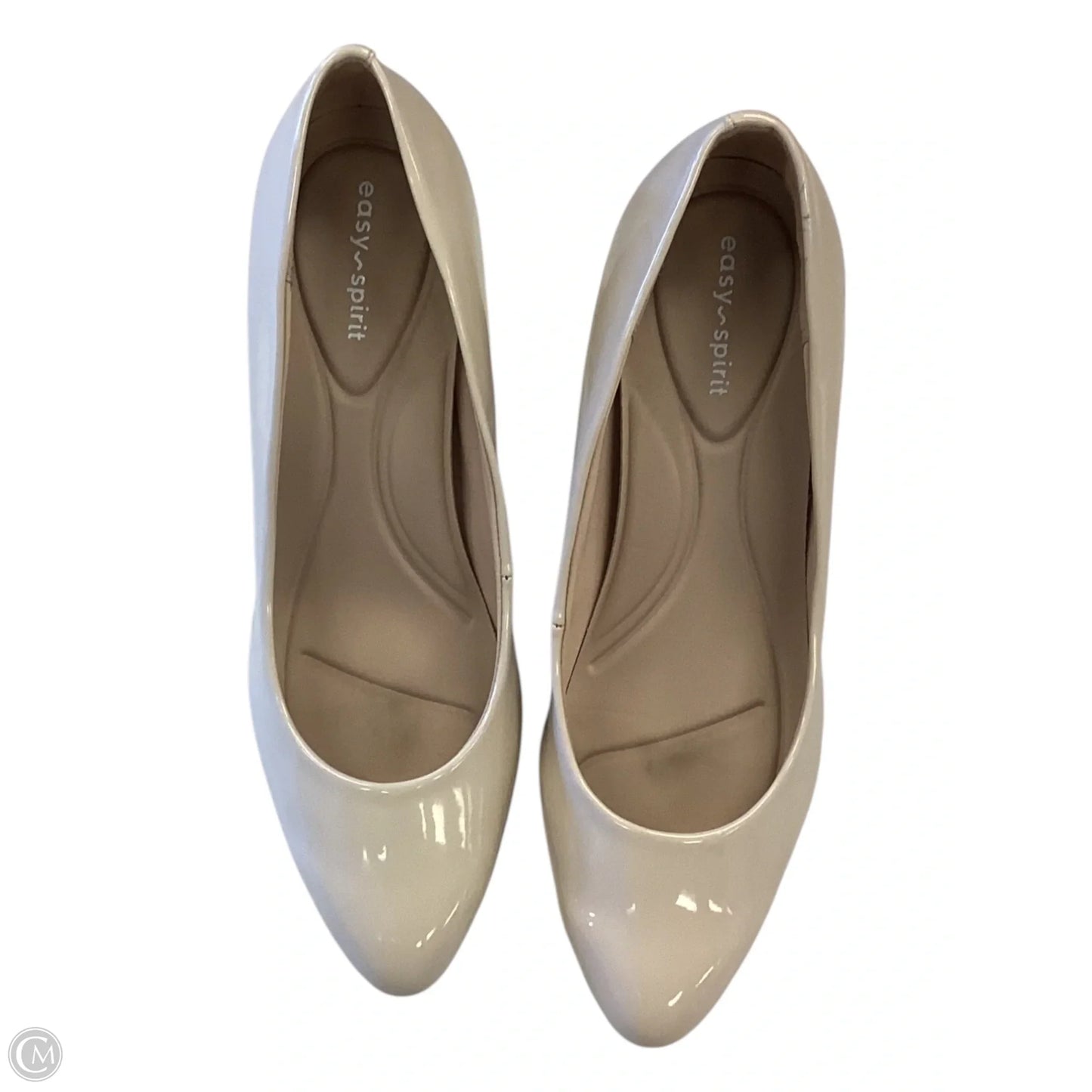 Shoes Heels Block By Easy Spirit In Ivory, Size: 11