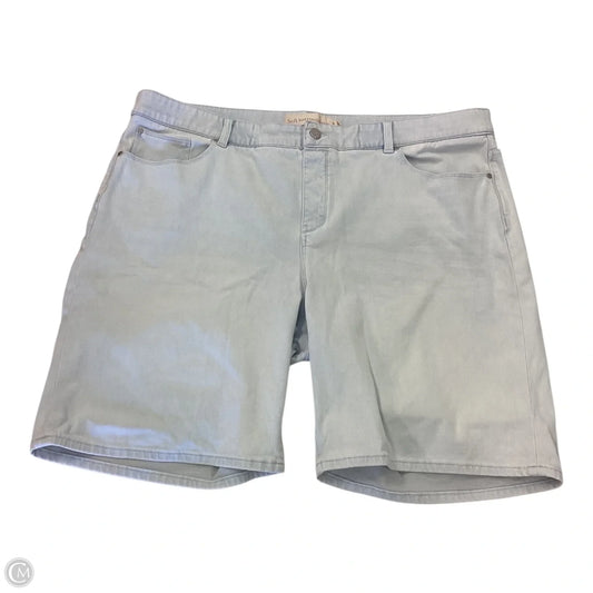 Shorts By Soft Surroundings In Blue Denim, Size: 2x