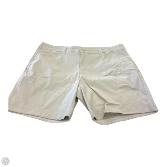 Shorts By Eddie Bauer In Beige, Size: 14