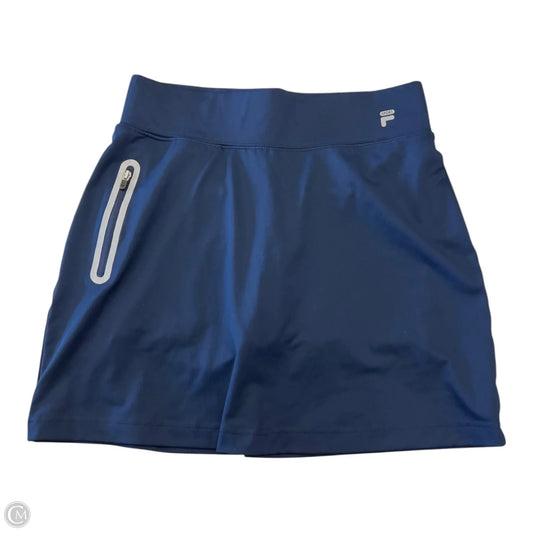 Athletic Skort By Fila In Navy, Size: Xs