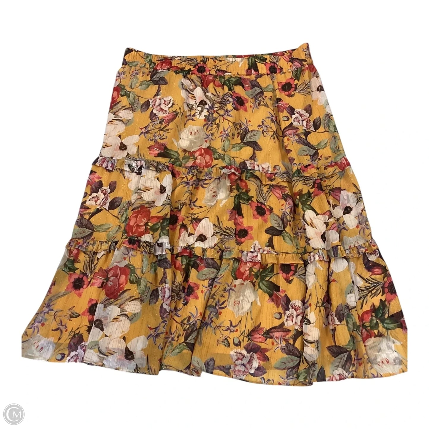 Skirt Maxi By Inc In Floral Print, Size: Xl