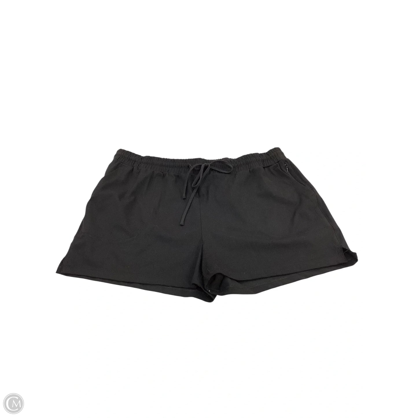 Shorts By Nicole By Nicole Miller In Black, Size: Xl