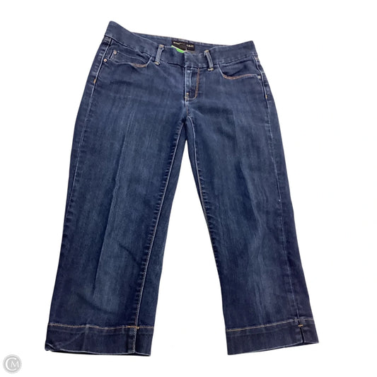 Capris By Banana Republic In Blue Denim, Size: 6