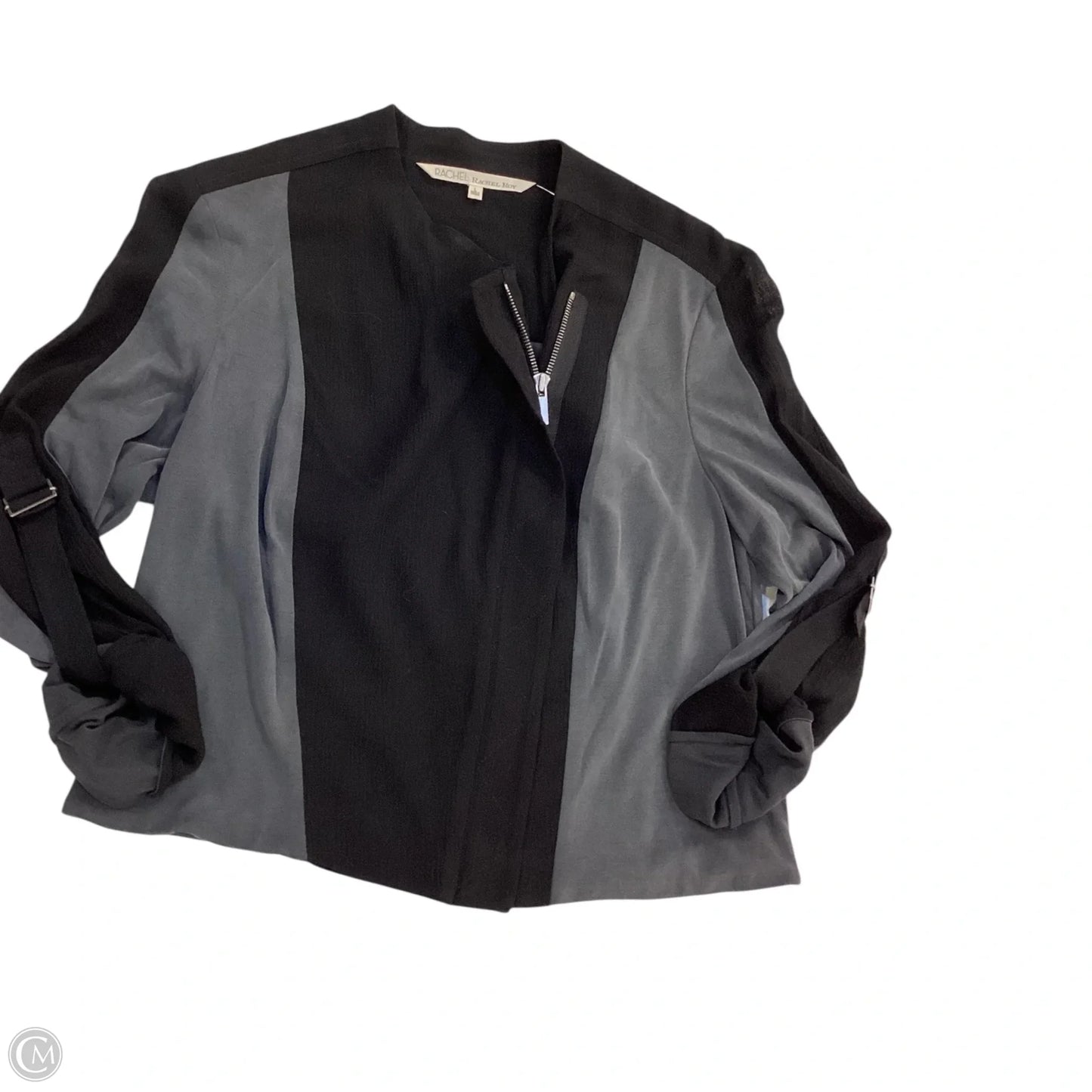 Jacket Other By Rachel Roy In Black & Grey, Size: L
