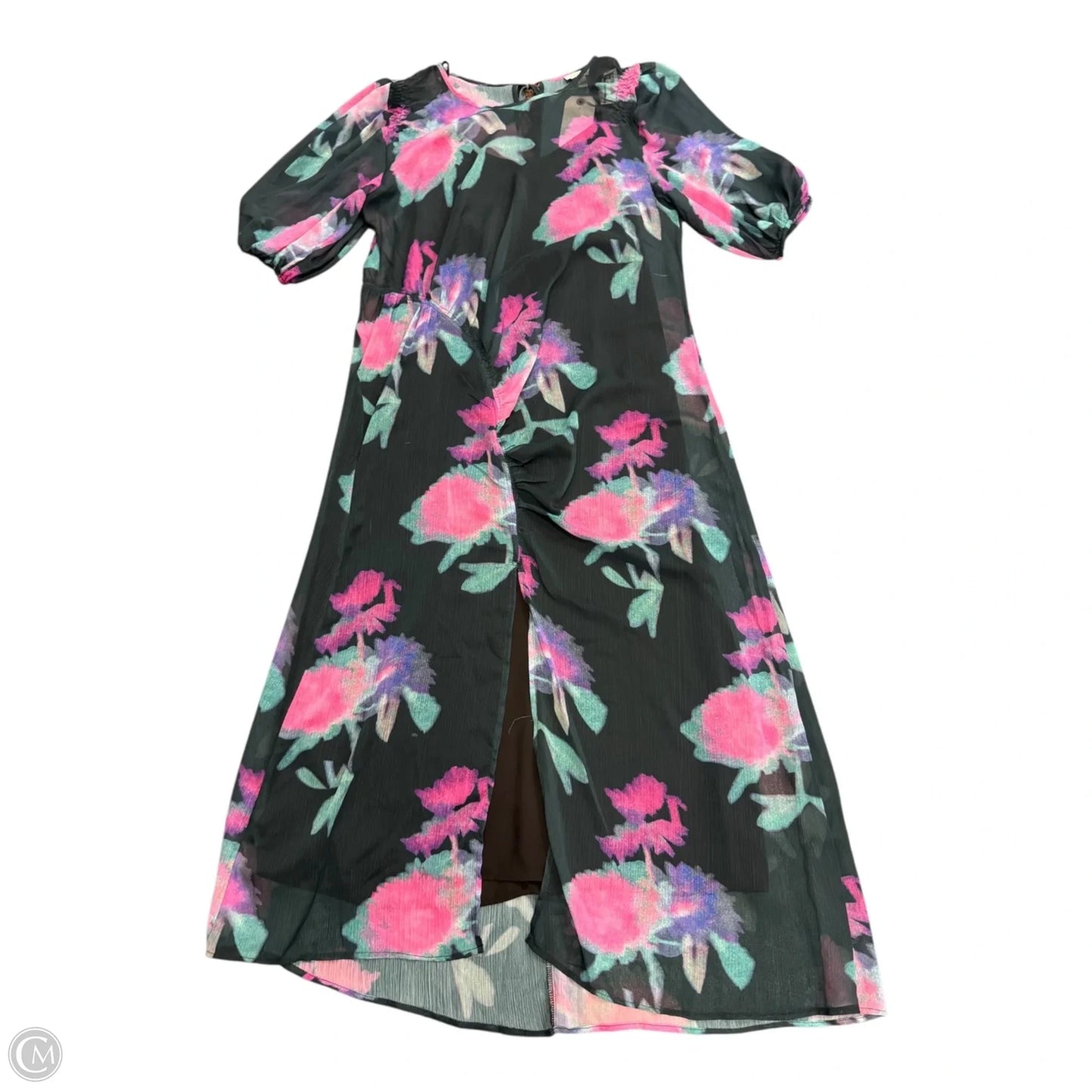 Dress Set 2pc By Top Shop In Green & Purple, Size: 8