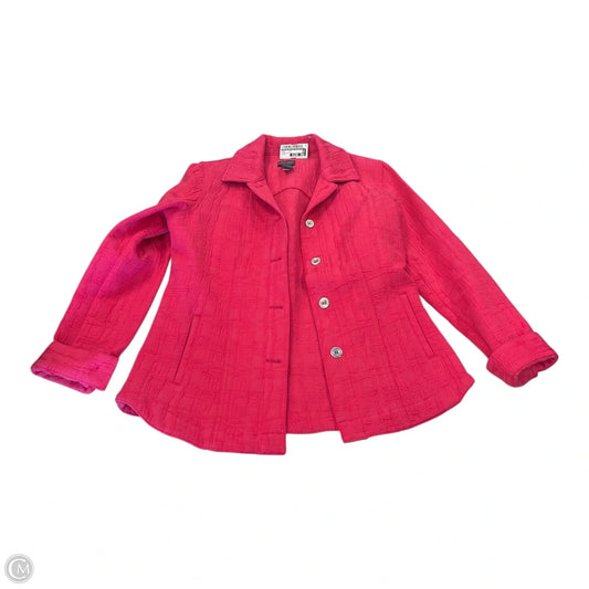 Jacket Other By Chicos Private Collection In Pink, Size: S