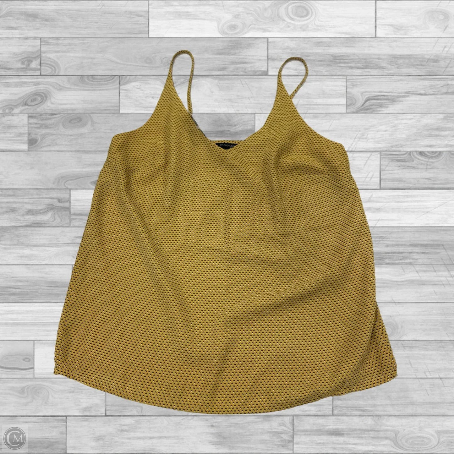 Top Sleeveless By Banana Republic In Yellow, Size: Xs