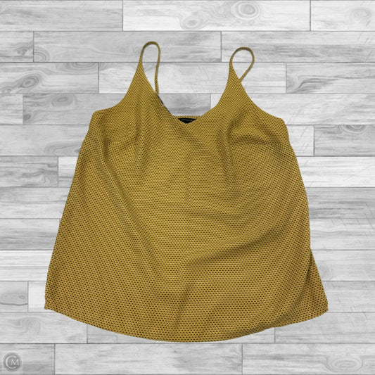 Top Sleeveless By Banana Republic In Yellow, Size: Xs