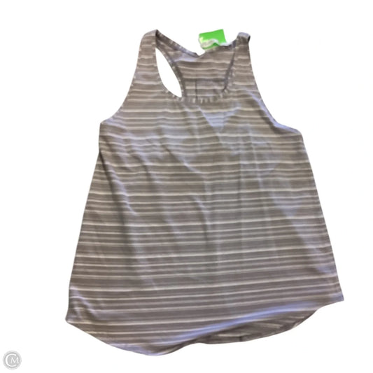 Athletic Tank Top By Lululemon In Grey, Size: 10