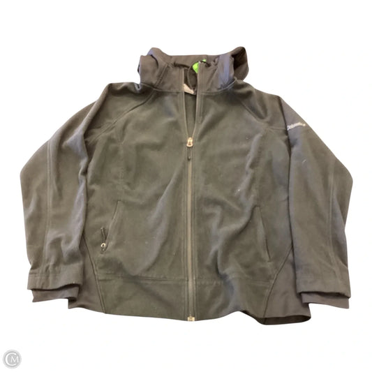 Jacket Fleece By Columbia In Black, Size: Xl
