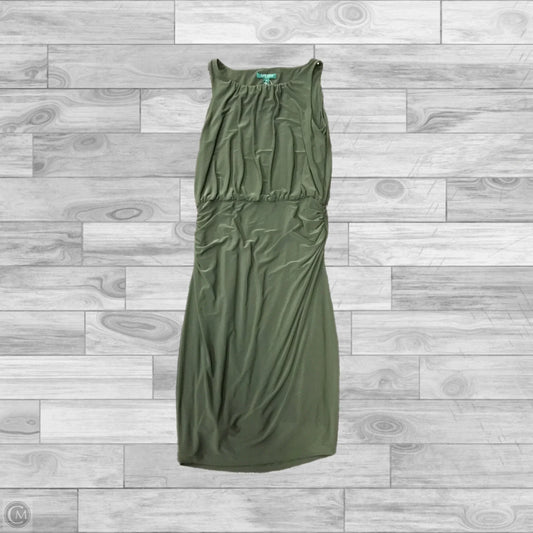 Dress Casual Midi By Lauren By Ralph Lauren In Green, Size: 10