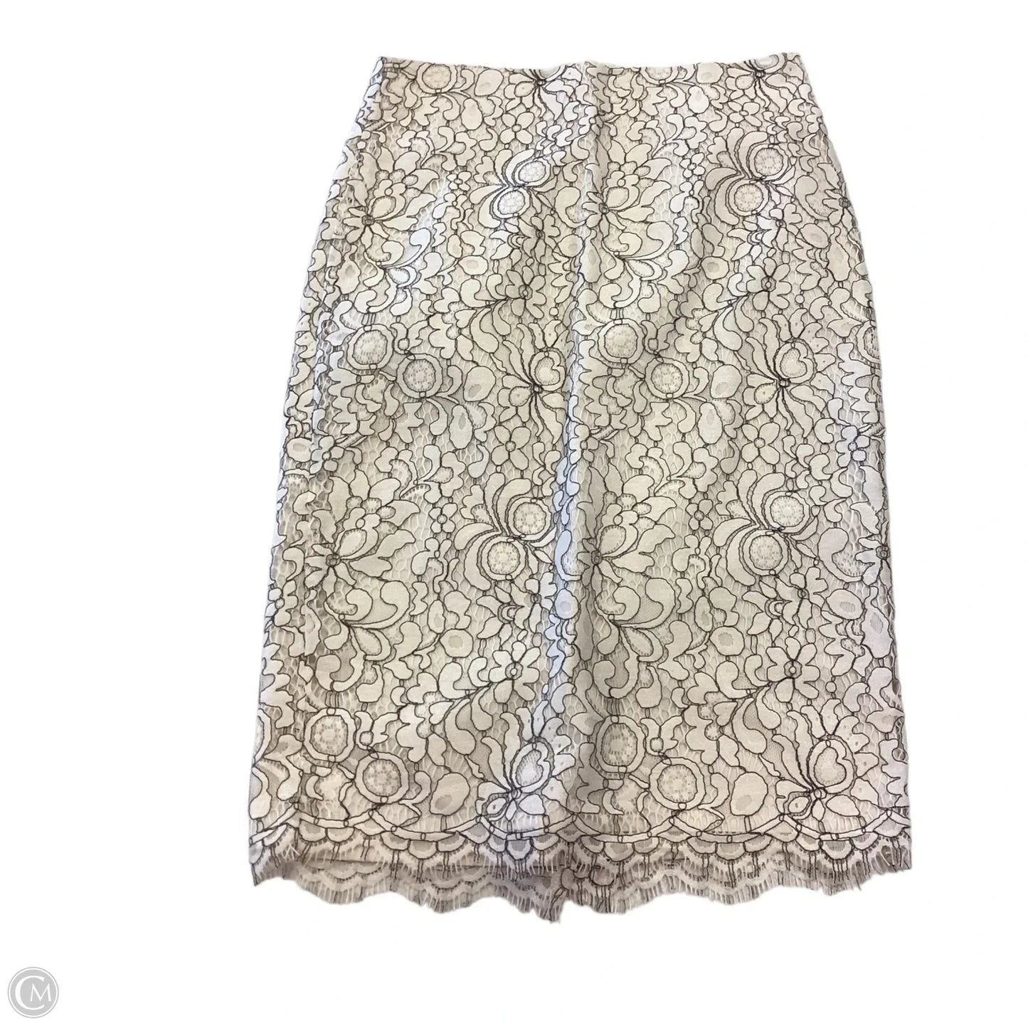 Skirt Midi By Loft In Floral Print, Size: 0