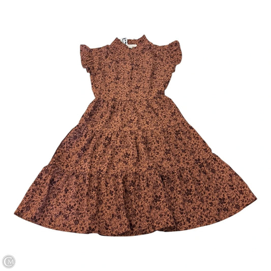 Dress Casual Short By Monteau In Brown, Size: Xs