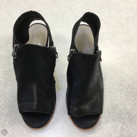 Shoes Heels Block By Clothes Mentor In Black & Brown, Size: 6