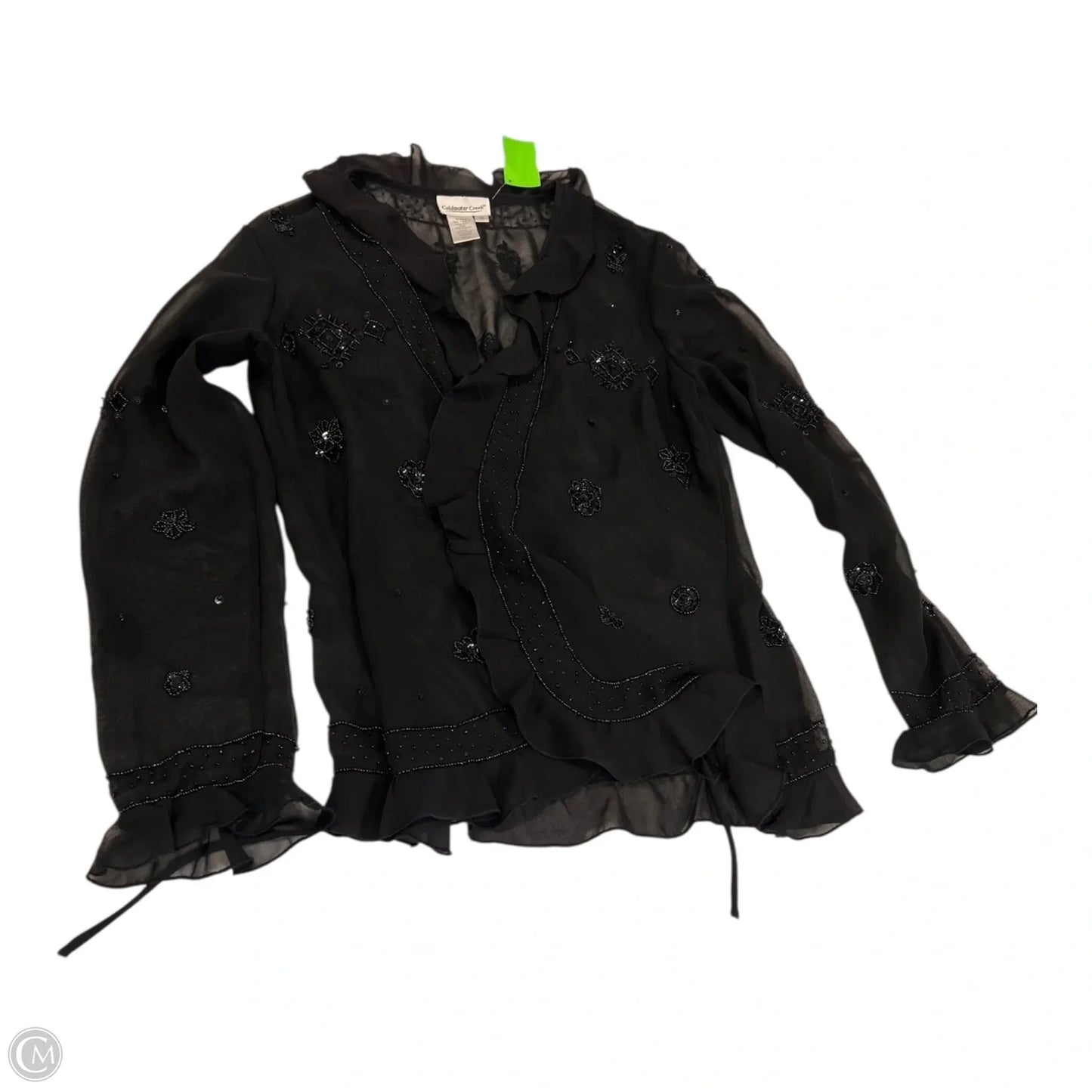 Cardigan By Coldwater Creek In Black, Size: 10