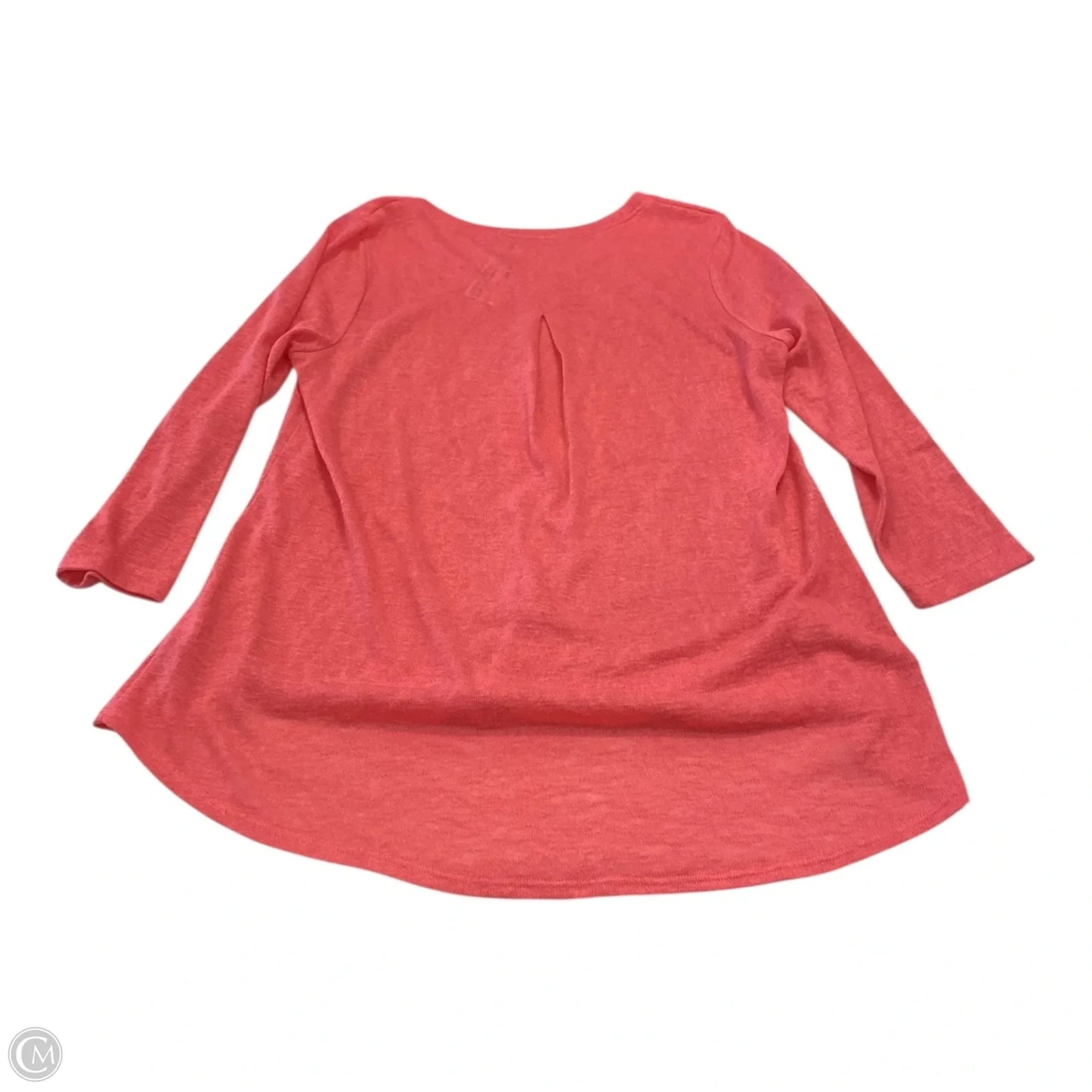 Top Long Sleeve By Soft Surroundings In Pink, Size: M