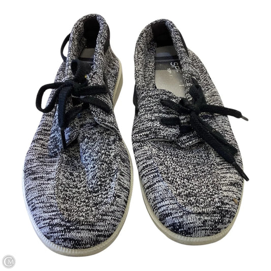 Shoes Sneakers By Sperry In Black & Grey, Size: 9