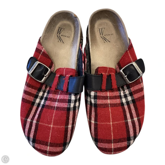Shoes Flats By White Mountain In Plaid Pattern, Size: 8