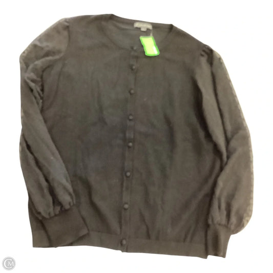 Cardigan By Adrianna Papell In Black, Size: S
