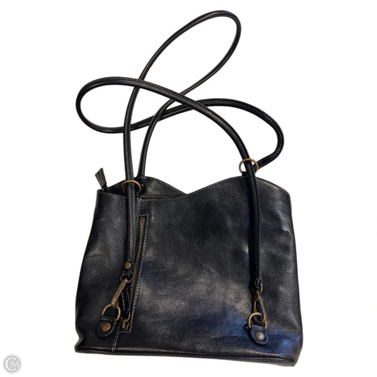 Crossbody Leather By Clothes Mentor, Size: Small