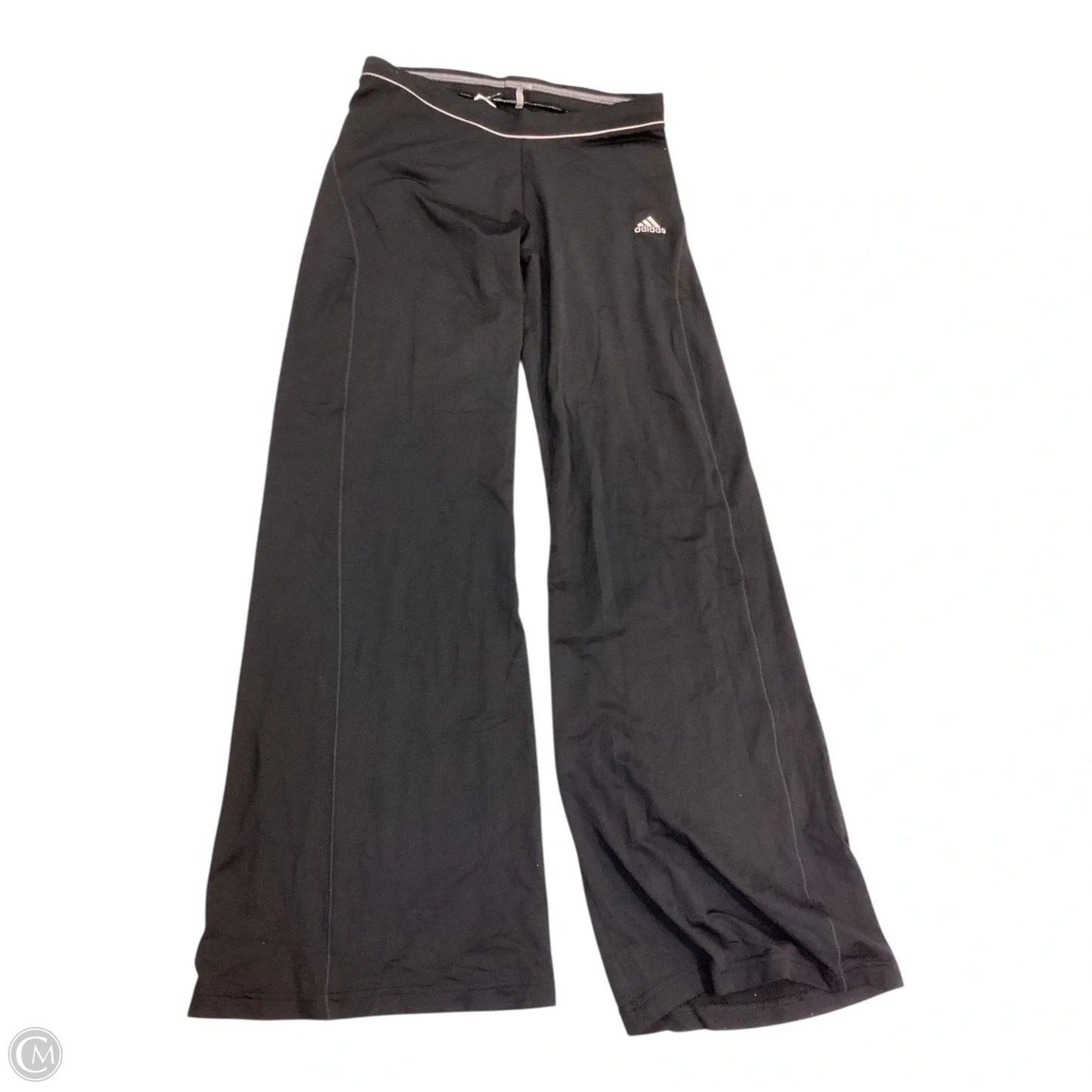 Athletic Pants By Adidas In Black & White, Size: S