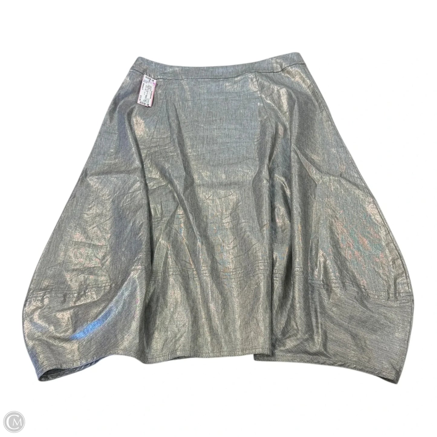 Skirt Midi By Eileen Fisher In Bronze, Size: Mp