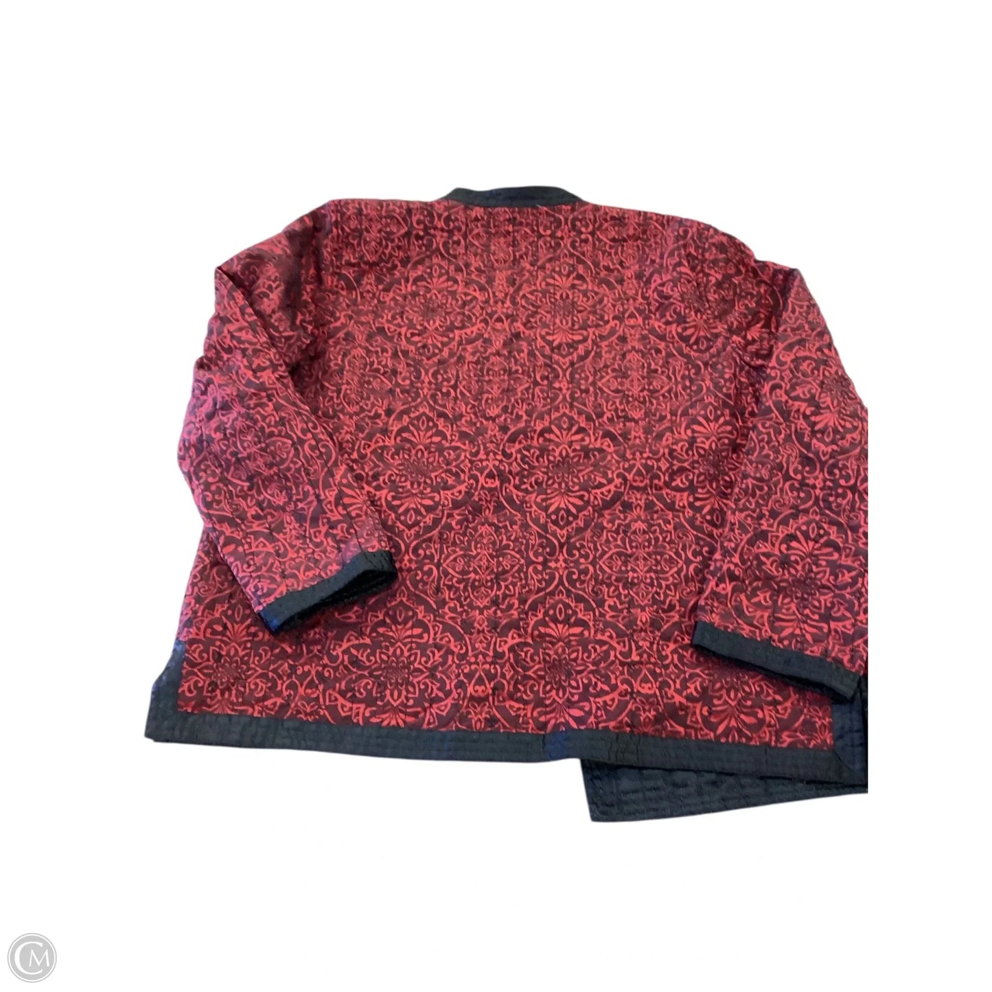 Jacket Other By Alfred Dunner In Black & Red, Size: 18