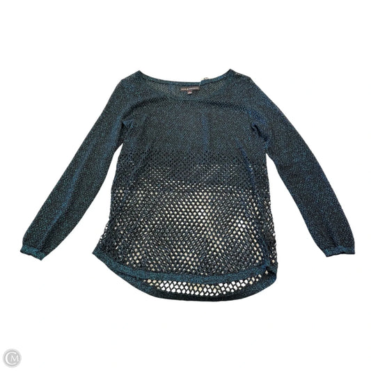 Top Long Sleeve By Rock And Republic In Black & Blue, Size: M