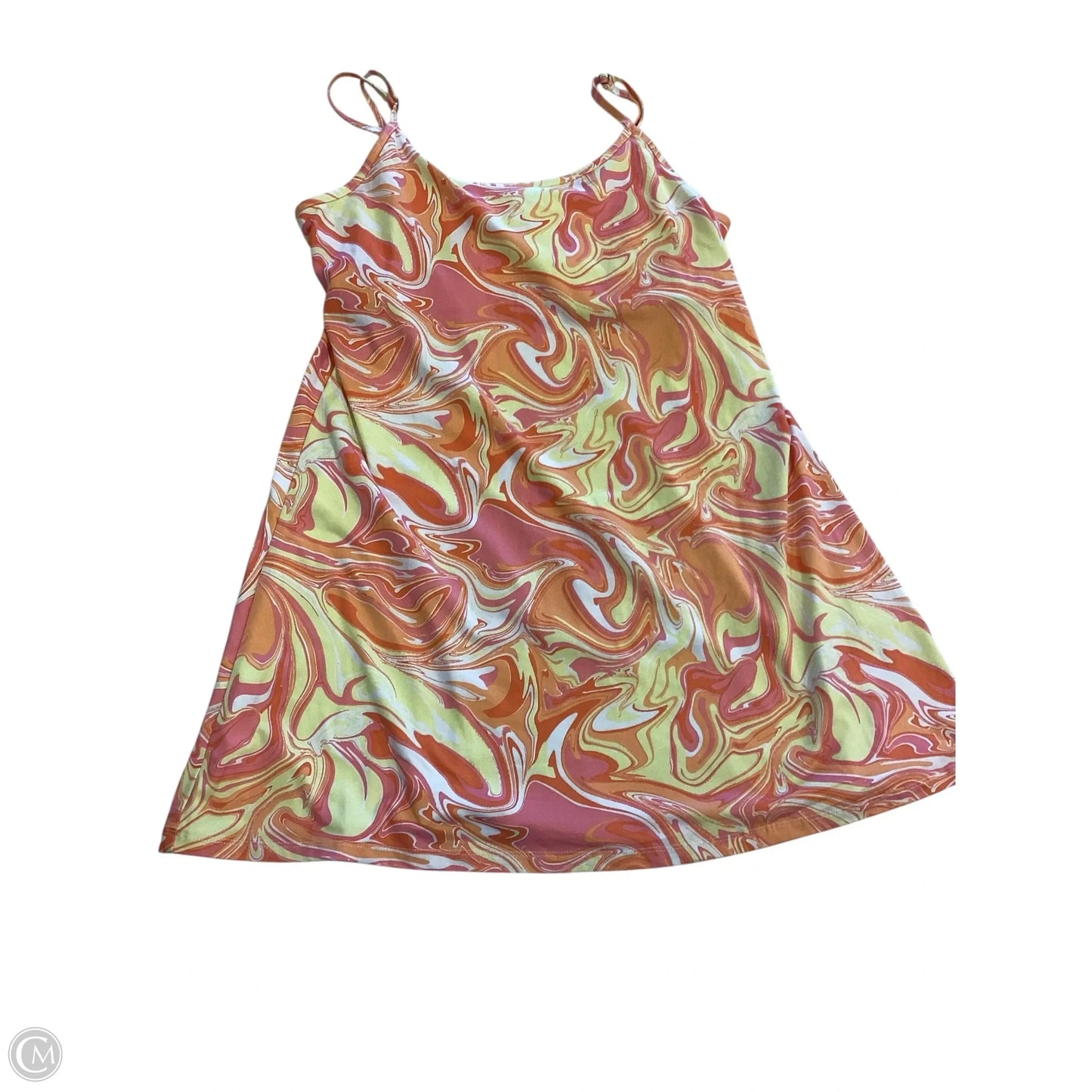 Dress Casual Short By So In Orange & Yellow, Size: L