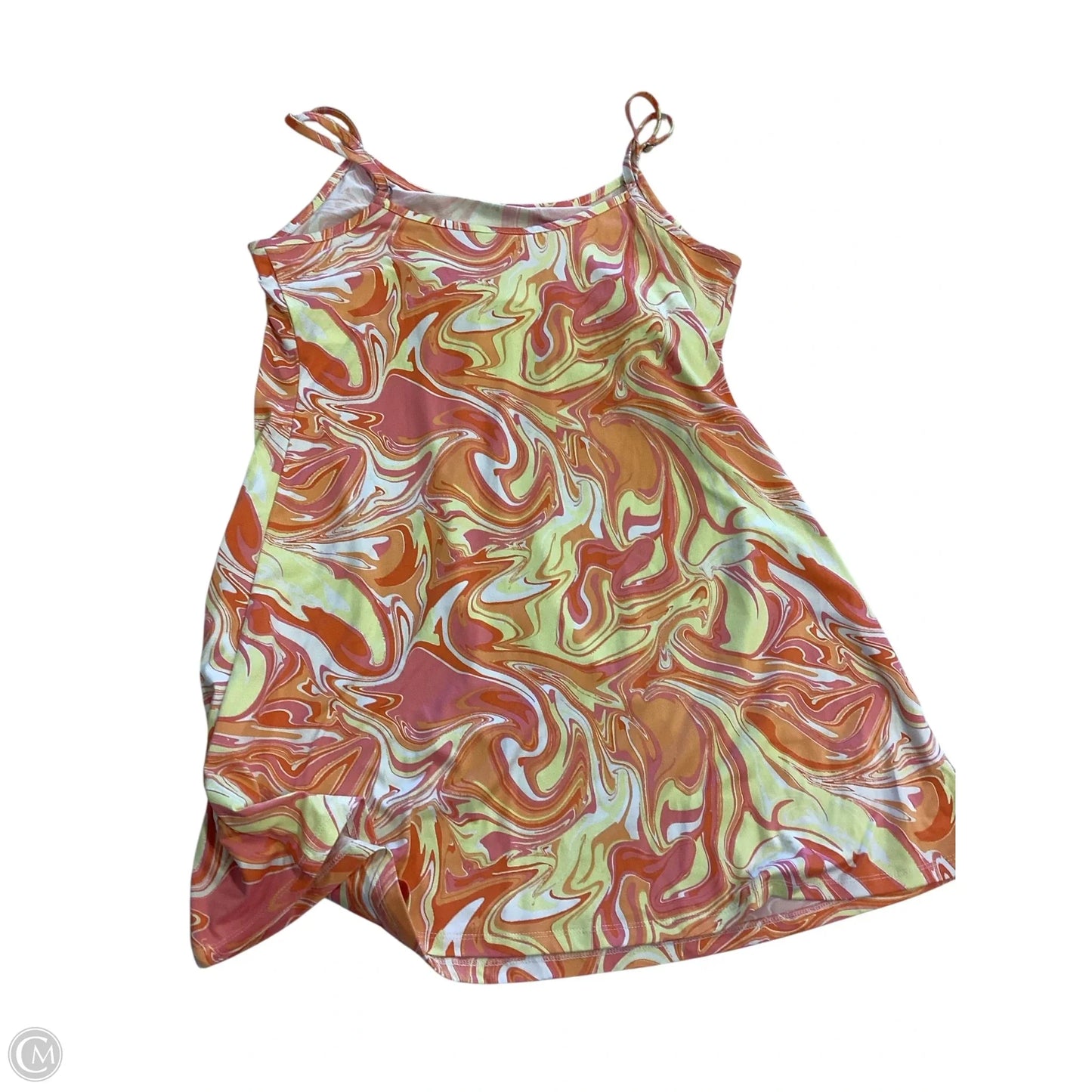 Dress Casual Short By So In Orange & Yellow, Size: L