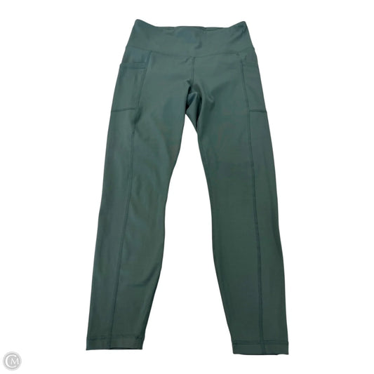 Athletic Capris By 90 Degrees By Reflex In Green, Size: M