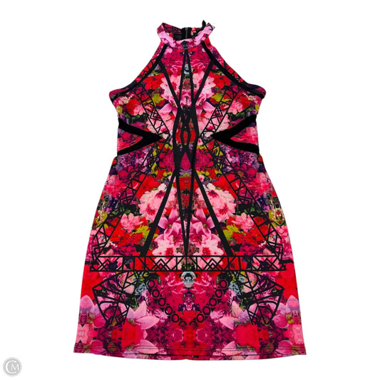 Dress Party Short By Material Girl In Floral Print, Size: L