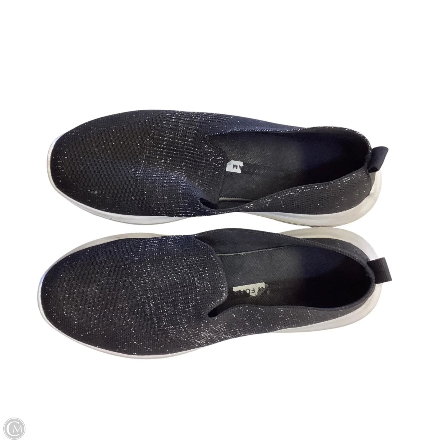 Shoes Sneakers By Clothes Mentor In Black, Size: 8