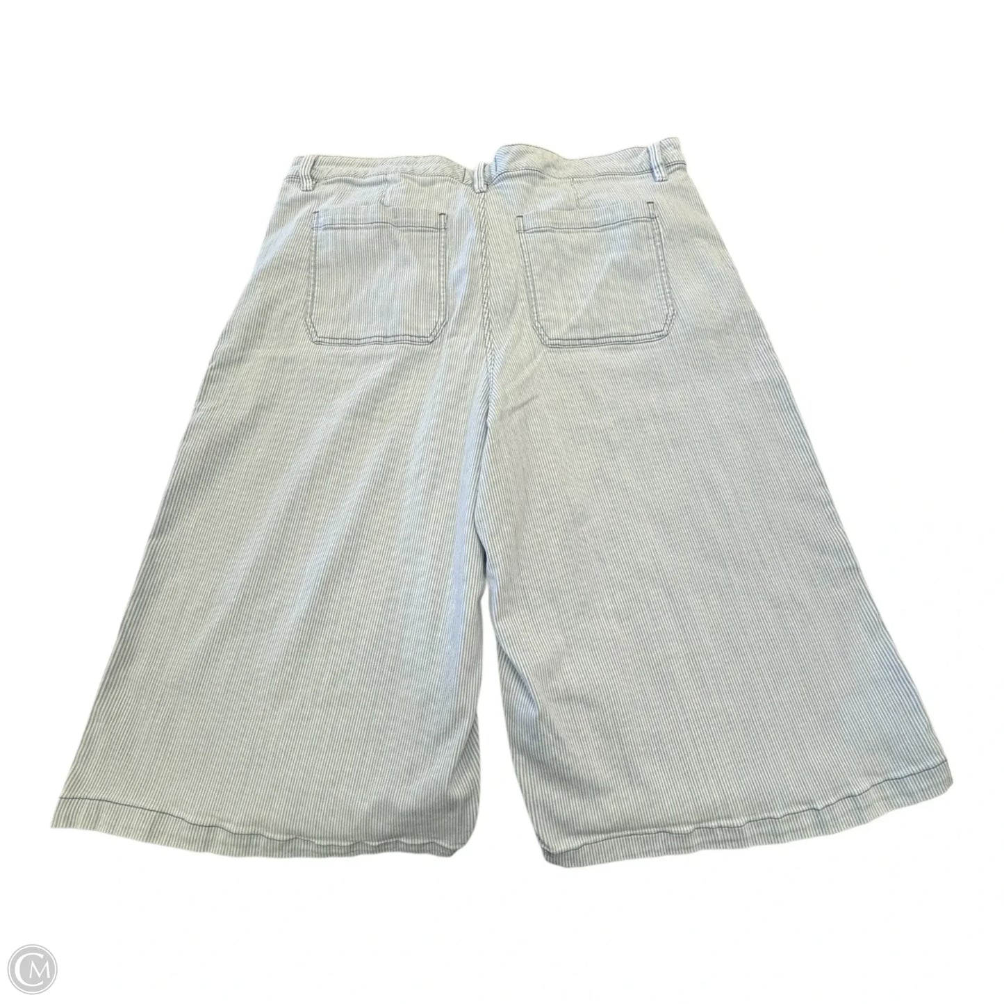 Capris By Lane Bryant In Blue & White, Size: 22