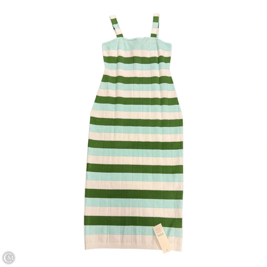 Dress Casual Maxi By Clothes Mentor In Striped Pattern, Size: M