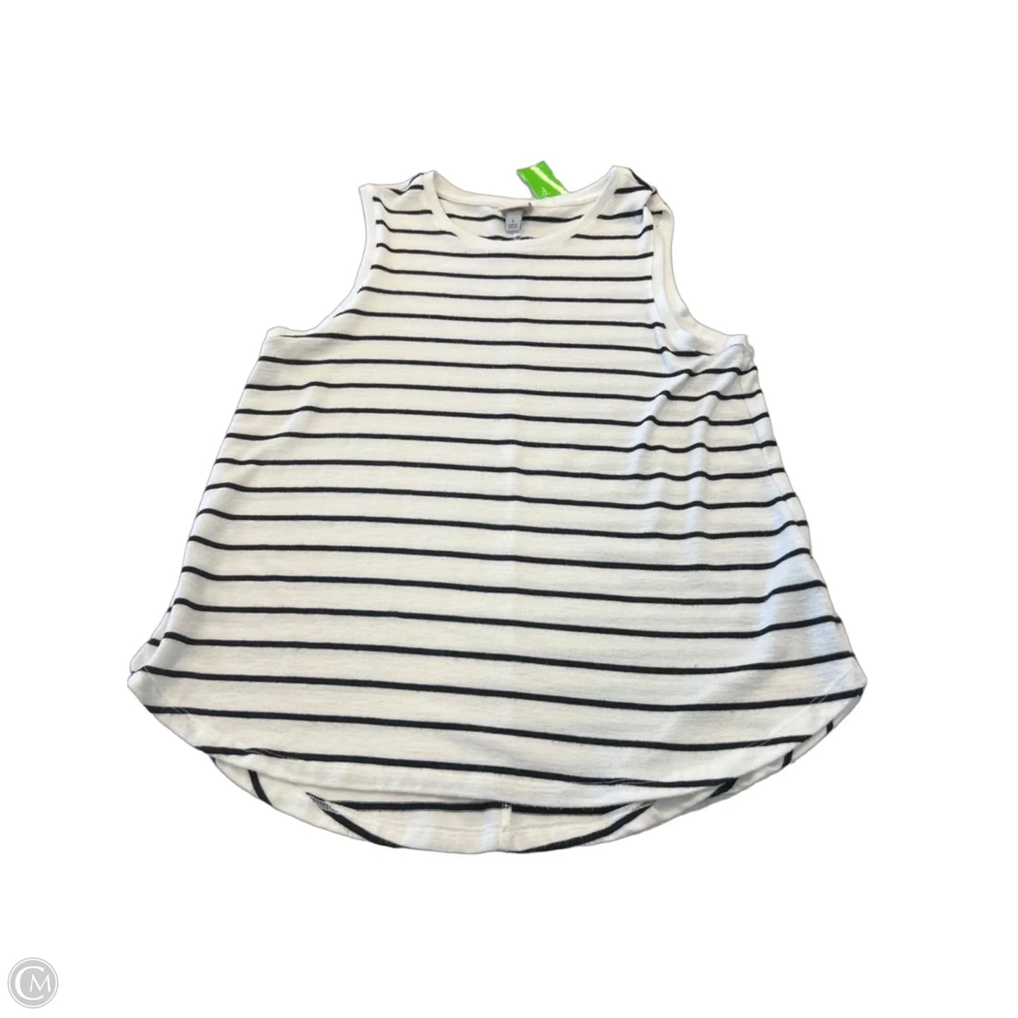 Top Sleeveless By A New Day In Striped Pattern, Size: L