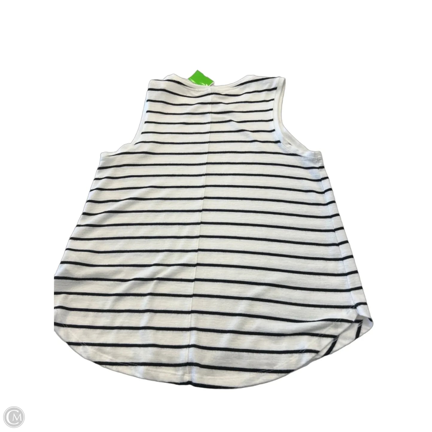 Top Sleeveless By A New Day In Striped Pattern, Size: L
