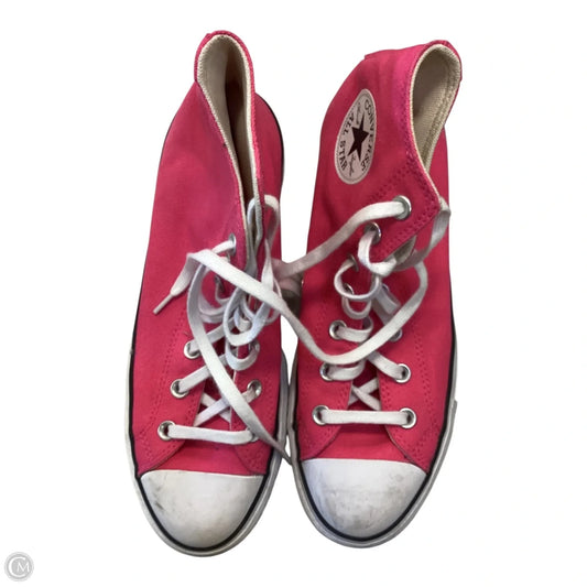 Shoes Sneakers By Converse In Pink, Size: 8.5